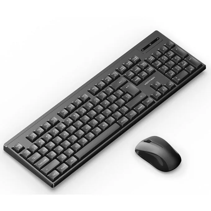 Vention Keyboard and Mouse Combo Wireless Silent Slim Full Size KTZB0-EN — image 3
