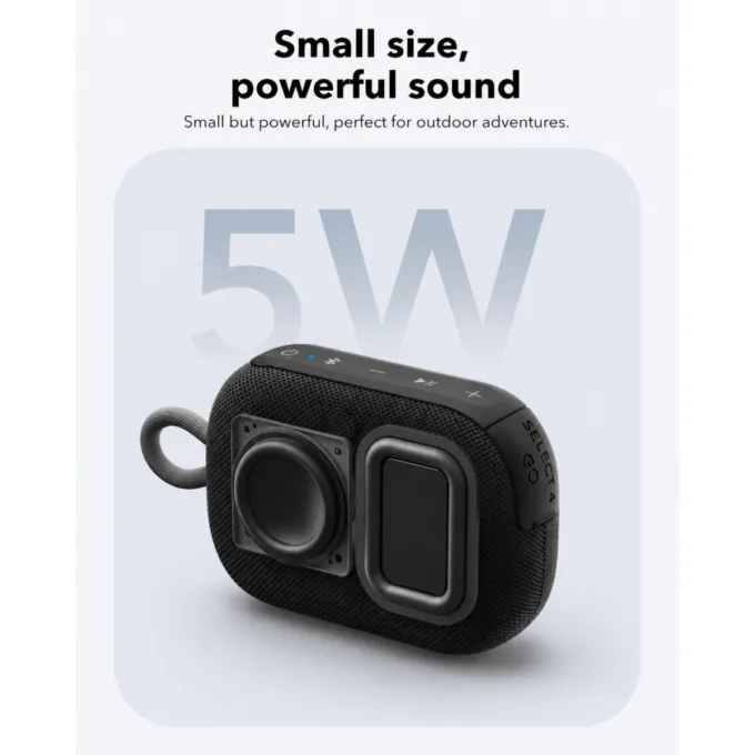 Anker Soundcore Speaker Select 4 Go Ultra Portable Bluetooth Speaker Black — image 3