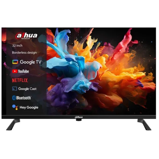 Dahua LTV32-SG100 32'' HD Google TV with HDR10, Dolby Digital Plus & Voice Control Remote — image 1