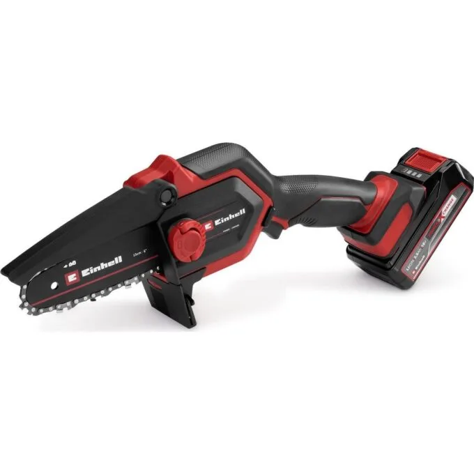 Einhell GE-PS 18/15 Li included: battery, charger, bag and extra chain — image 2