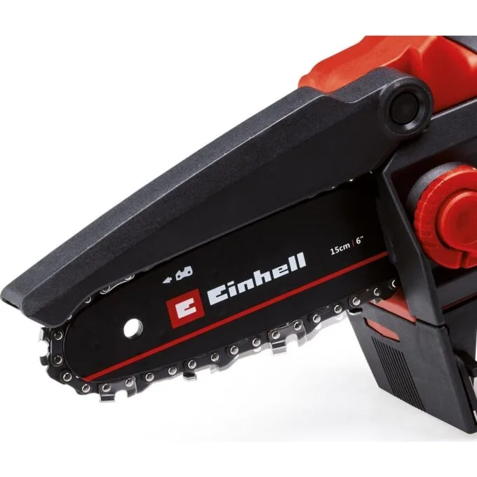Einhell GE-PS 18/15 Li included: battery, charger, bag and extra chain — image 3
