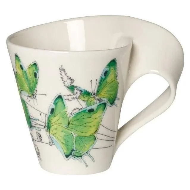 Villeroy & Boch New Wave Café Butterflies Deep Green Hairstreak 300 ml — image 1