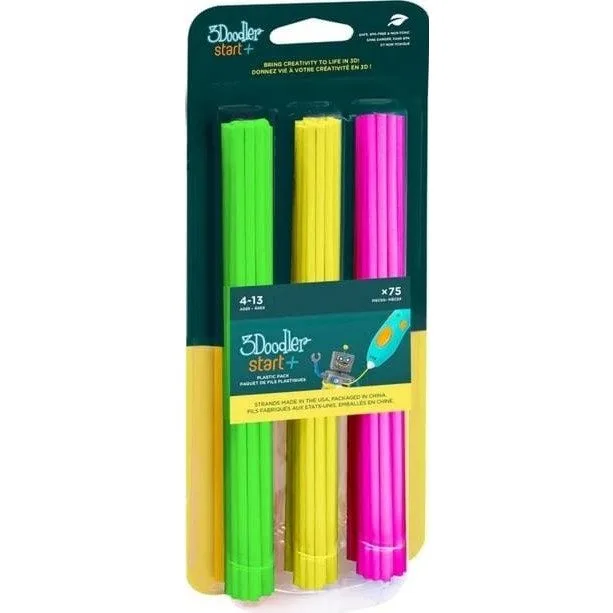 3Doodler Start Pillar Eko | 2.5mm | 75 pieces | Neon Glow — image 1