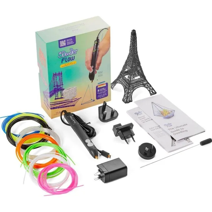 3Doodler Flow Essentials set pen 3d+ reels — image 1
