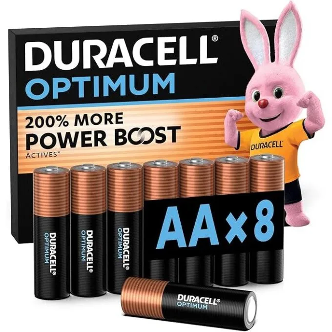 Duracell Alkaline AA (8pcs) Optimum — image 1