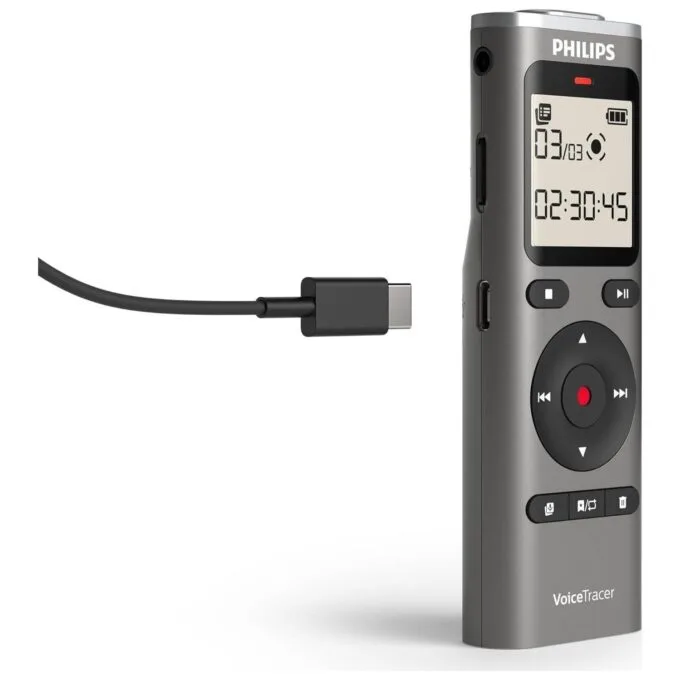Philips DVT1170 8GB memory with USB-C + memory card slot — image 6