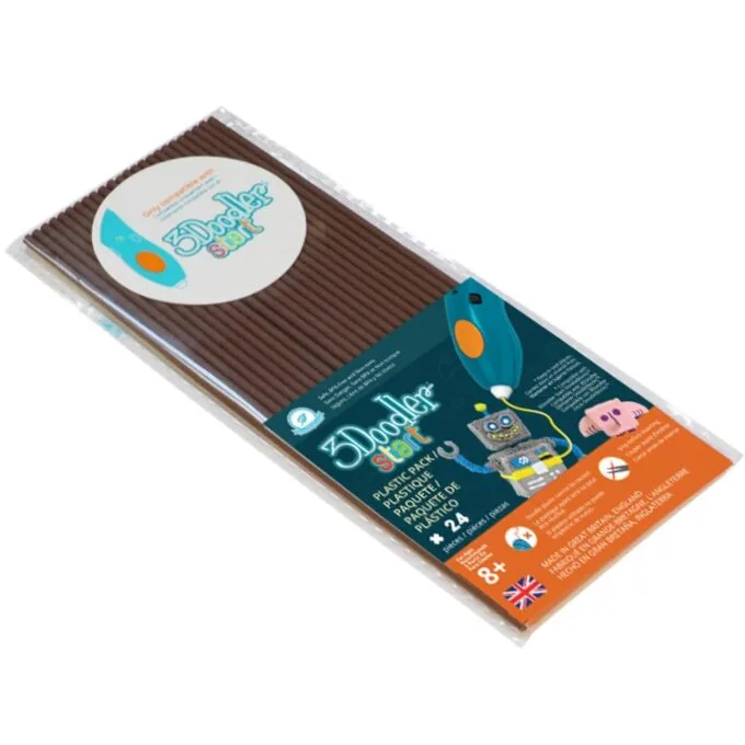 3Doodler Start Pillar Eko | 2.5mm | 24 plays | Coco Brown — image 1