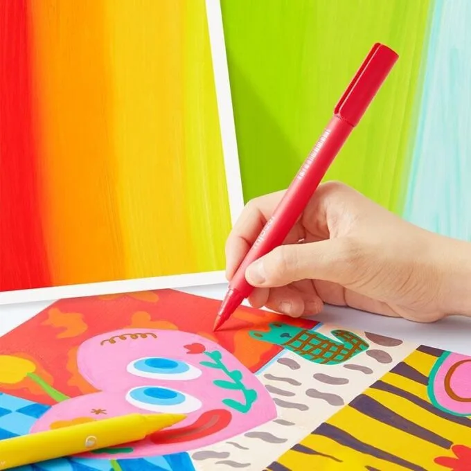 Mideer Acrylic Markers 12 pcs MD1259 — image 4