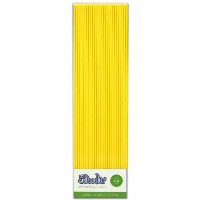 3Doodler for Pens Create and PRO | PLA 3mm | 25 pieces Rubber Ducky Yellow — image 2