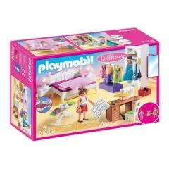 Playmobil Dollhouse 70208 Bedroom with sewing corner