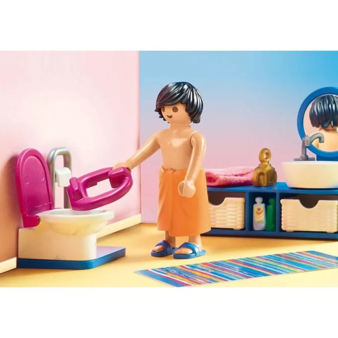 Playmobil Dollhouse 70211 Bathroom with tub — image 4