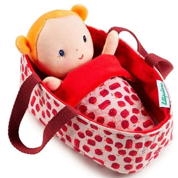 Lilliputiens Baby in T-shirt with clothes and Aghate Blanket — image 1