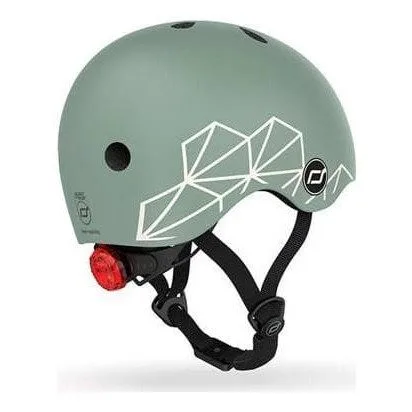 Scoot & Ride Helmet XXS-S Green Lines — image 2