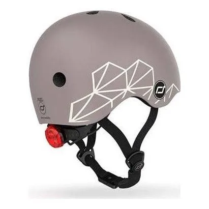 Scoot & Ride Helmet XXS-S Brown Lines — image 2