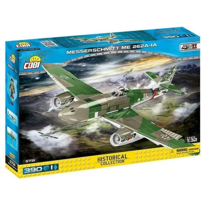 Cobi HC WWII 5721 Messerschmitt ME aircraft 262A-1A 390 kl. — image 1
