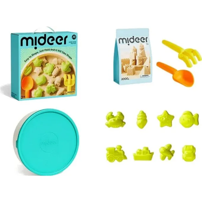 Mideer Beach - Small magic sand with sandbox and accessories MD4322 — image 2