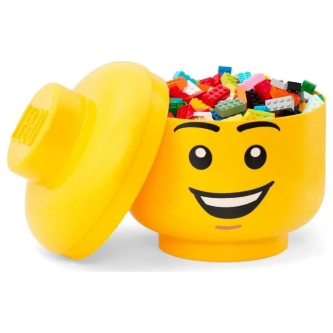 Lego Big Head Boy Smile 40320810 yellow — image 2