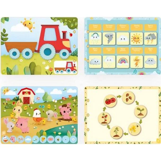 Janod Busy Book Farma Book with tasks J03339 — image 3