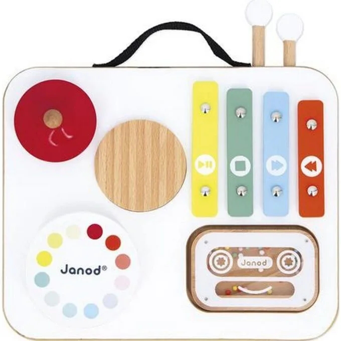 Janod Confetti Music board with handle J07679 — image 1