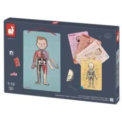 Janod Jigsaw Magnetic Body of Man J05491