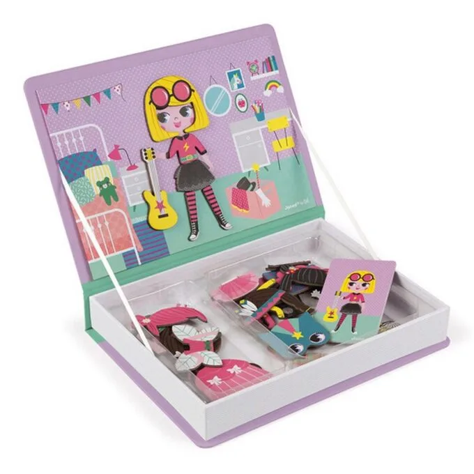 Janod Magnetibook Costumes Girl — image 2