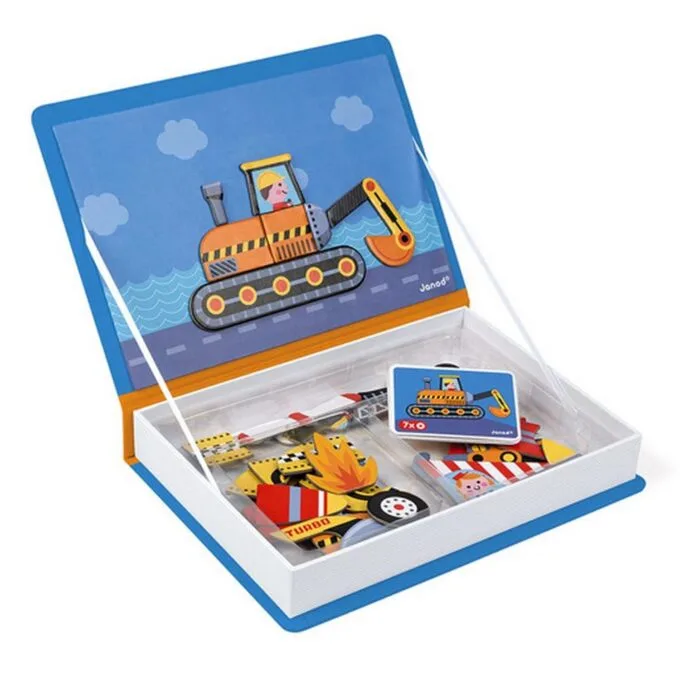 Janod Magnetibook Vehicles — image 2