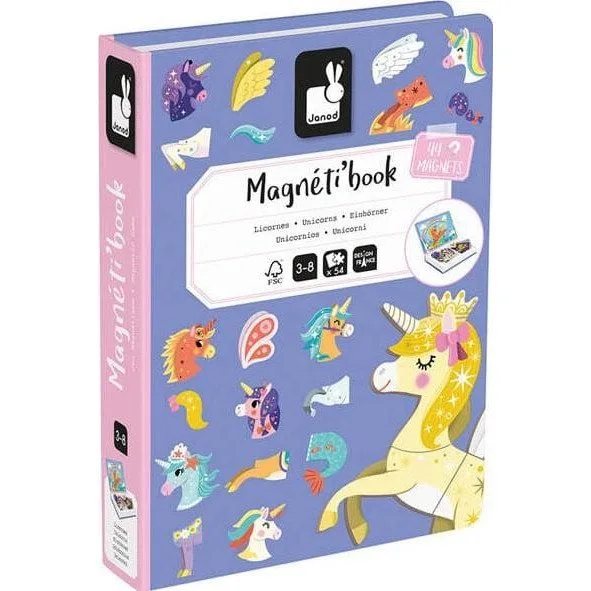 Janod Magnetibook Unicorn — image 1
