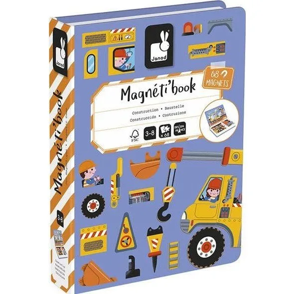 Janod Magnetibook Construction Square — image 1
