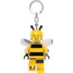 LEGO Minifigures Bee keychain with LGL-KE211H flashlight