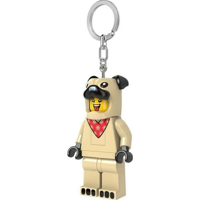 LEGO Minifigures Mops keychain with LGL-KE213H flashlight — image 2