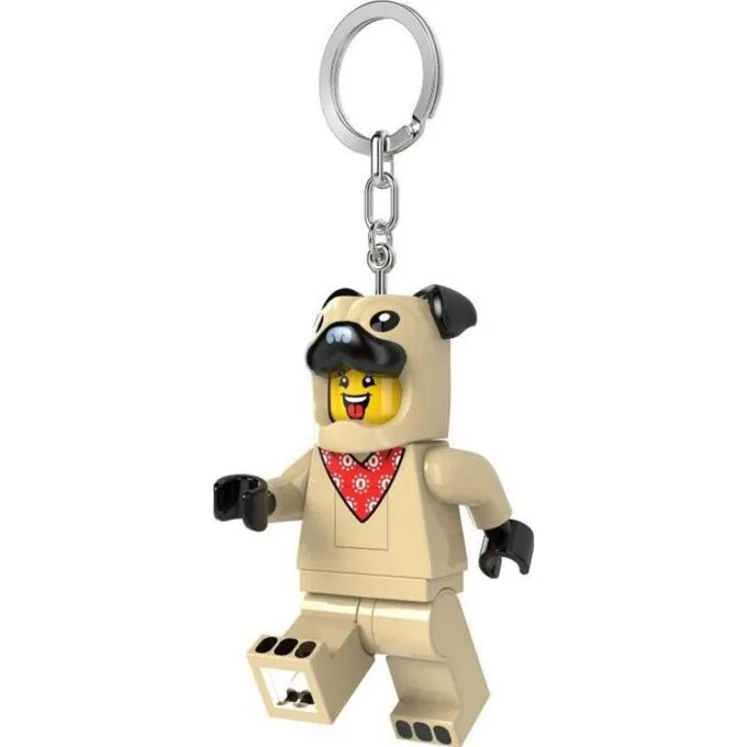 LEGO Minifigures Mops keychain with LGL-KE213H flashlight — image 3