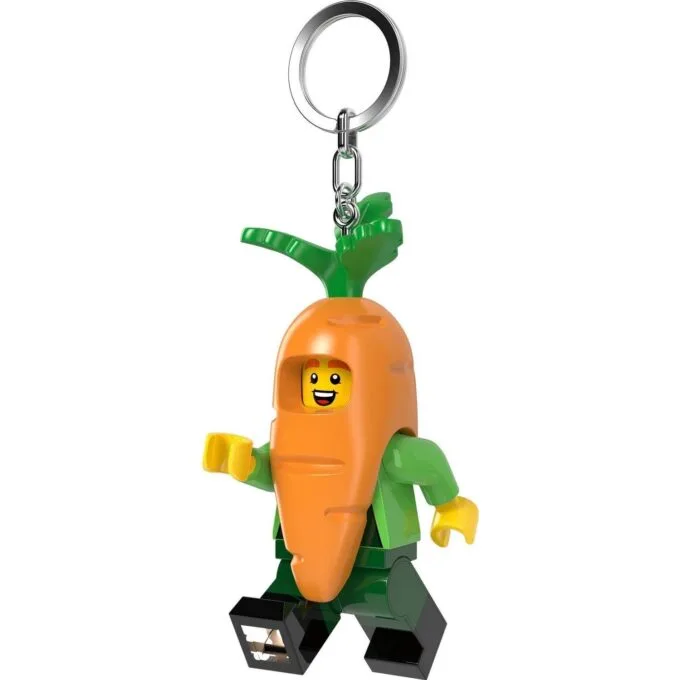 LEGO Carrot keychain with LGL-KE239H flashlight — image 2