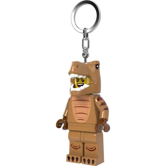 LEGO T-Rex keychain with LGL-KE237H flashlight — image 3