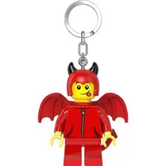 LEGO Devil keychain with LGL-KE215H flashlight