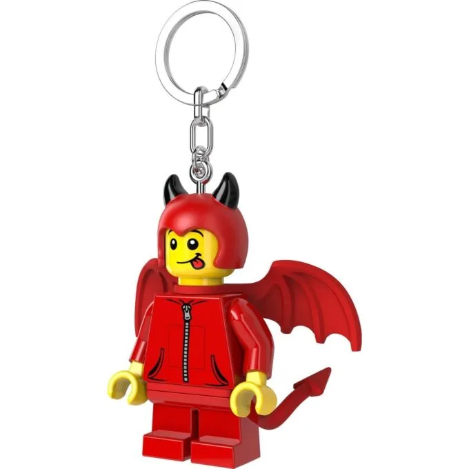 LEGO Devil keychain with LGL-KE215H flashlight — image 2