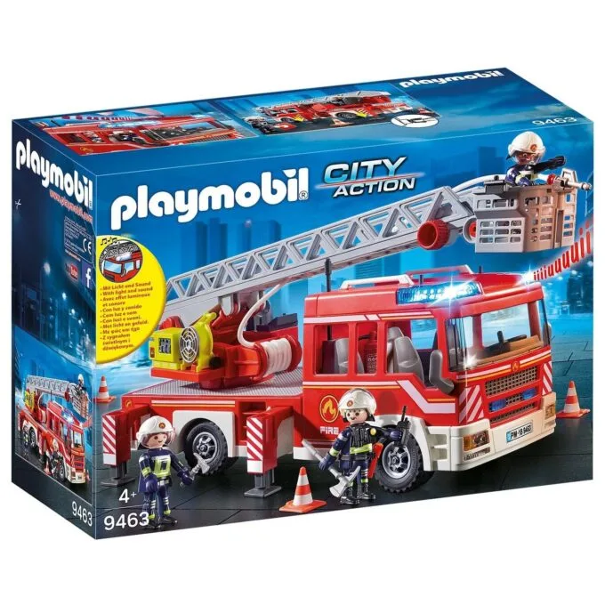 Playmobil City Action 9463 Firefighter with ladder — image 1