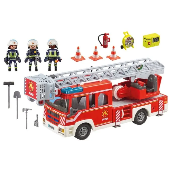 Playmobil City Action 9463 Firefighter with ladder — image 3