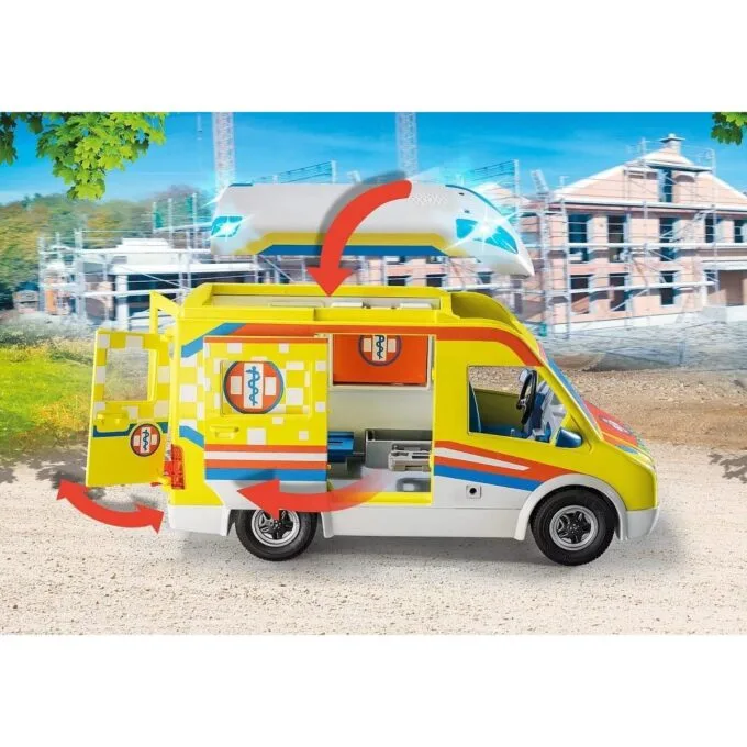 Playmobil City Life 71202 Ambulance with light and sound — image 3
