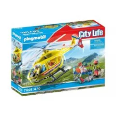 Playmobil City Life 71203 Rescue Helicopter