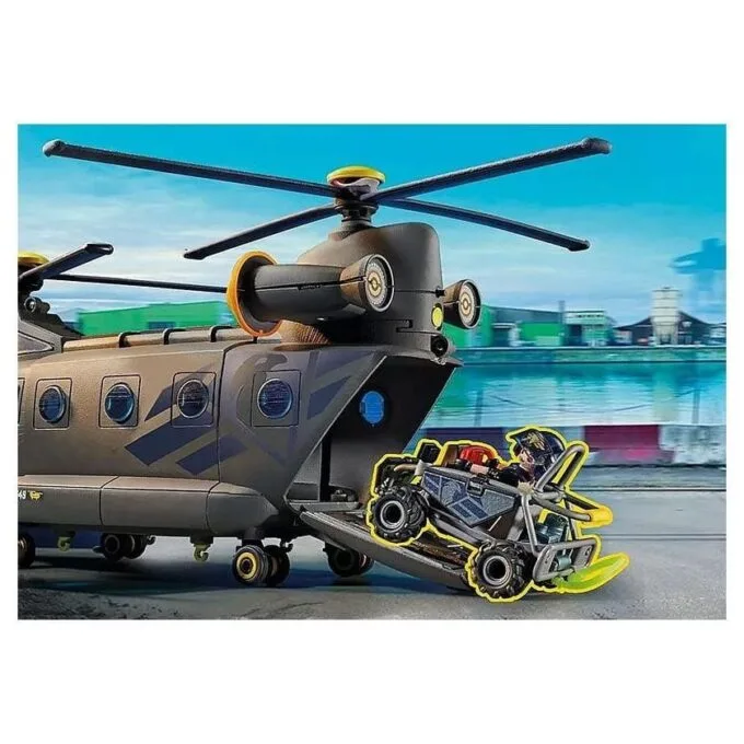 Playmobil City Action Śmigłowiec ratunkowy jednostki specjalnej 71149 — image 6