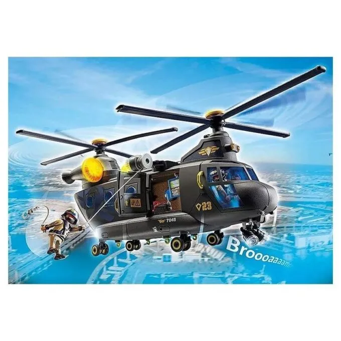 Playmobil City Action Śmigłowiec ratunkowy jednostki specjalnej 71149 — image 8