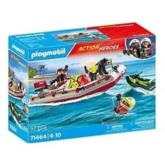 Playmobil Action Heroes 71464 Fireboat with water scooter