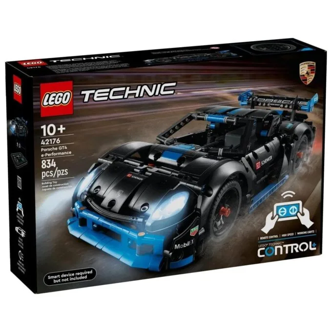 LEGO Technic 42176 Porsche GT4 e-Performance racing car — image 1