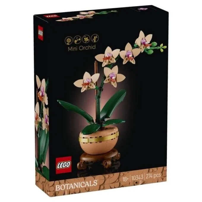 LEGO Botanical Collection 10343 Small orchid — image 1