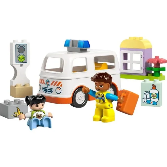 LEGO Duplo Town 10447 Ambulance with driver — image 2