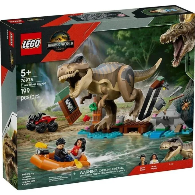LEGO Jurassic World 76975 River Escape from Tyranosaurus — image 1
