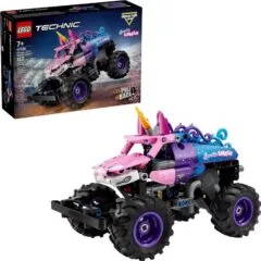 LEGO Technic 42220 Monster Jam Sparkle Smash z napędem typu pull-back