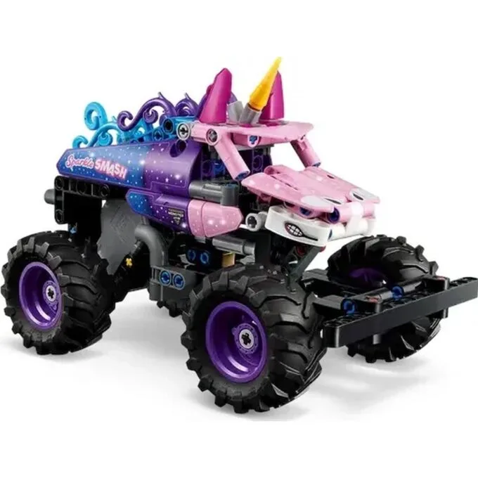 LEGO Technic 42220 Monster Jam Sparkle Smash z napędem typu pull-back — image 3