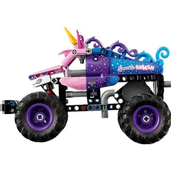 LEGO Technic 42220 Monster Jam Sparkle Smash z napędem typu pull-back — image 4