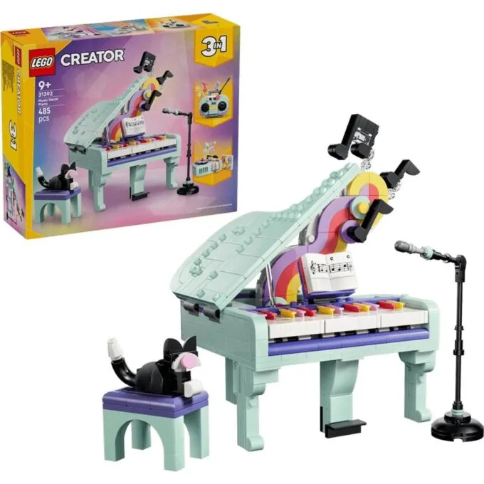 LEGO Creator 31392 Decorative piano with cat — image 1